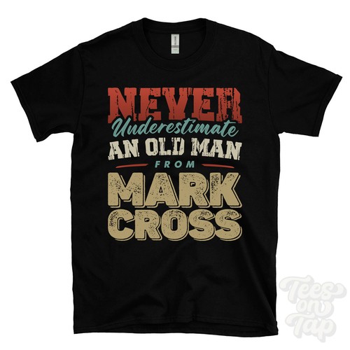 Shirt unterschätze niemals - t-shirt,