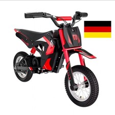 EVERCROSS EV12M Elektro Motorrad Kinder, Elektromotorrad mit 300W Motor, Rot