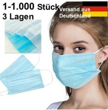 1-1.000 Stück Einweg