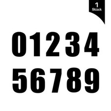 1x Startnummer Für Auto