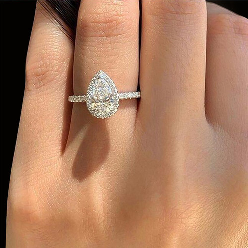 Vorschlag birne diamant ring - vorschlag,