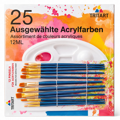 Tritart acrylfarben set - tritart,