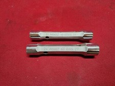 2 × Hazet Doppelsteckschlüssel 430 Werkzeug alt Oldtimer