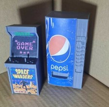 1/12 Maßstab Verkauf Arcade Automat Miniatur Puppe Diorama 