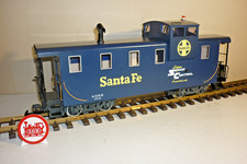 LGB 43710 US-Caboose mit Sonderausstattung Metallradsätze + Dampfgenerator