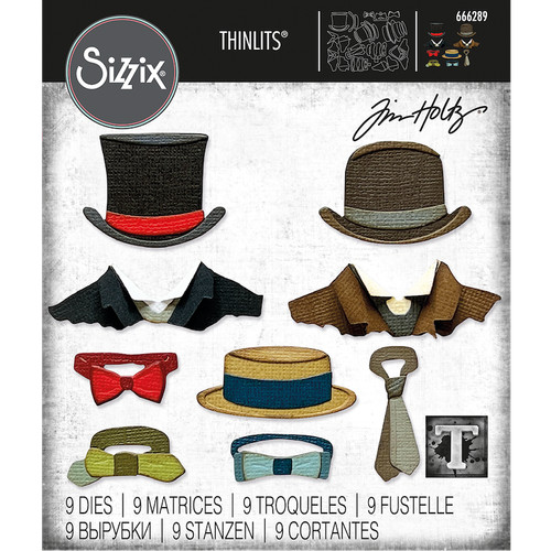 Sizzix thinlits die set - set, 9pk