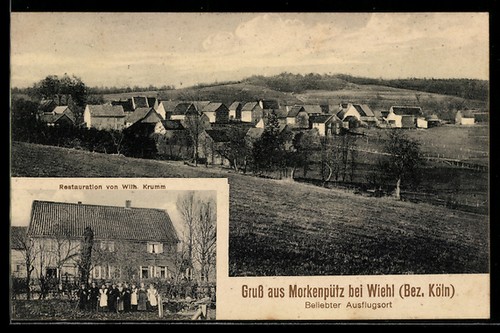 Morkepütz bei wiehl - ak,