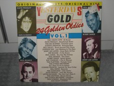 LP V.A. "Yesterdays Gold, Vol. 1  24 Golden Oldies ", Rock´n Roll der 50er!