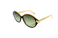 Damen Sonnenbrille rund blau