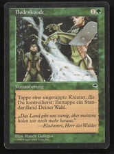 Bodenkunde / Earthcraft - Sturmwind / Tempest - Deutsch - Near Mint - Magic/MTG