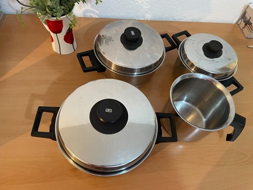 Fissler 4er edelstahl - fissler, topfset