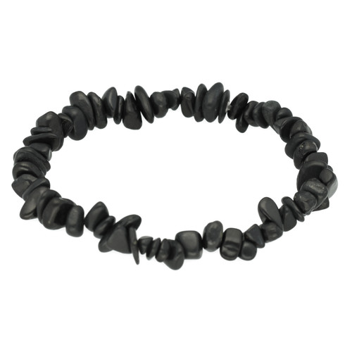 Schungit splitterarmband - schungit,