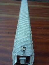 Badlampe Eurolux Mand Eisglas 64 cm 4 Brennstellen 70er Jahre --gut erhalten--