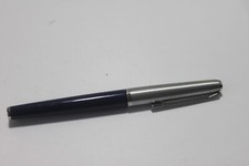 gebrauchter Pelikan 12 Silvexa Patronenfüller  blau/stahl