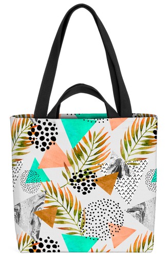 Vintage palmen punkte muster - vintage,