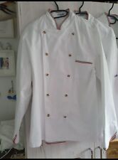 4 Kochjacken Herren Größe 48 Italienischer Kragen