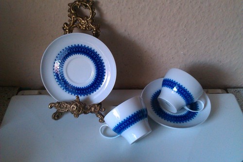Eine thomas tasse mit - eine,