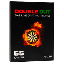 DOUBLE OUT  Live Dart Partyspiel | Darts Geschenke | Geschenk Dartspieler -profi