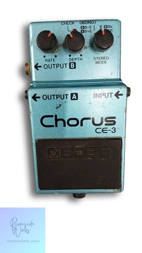 Boss chorus effektpedal - boss, ce-3