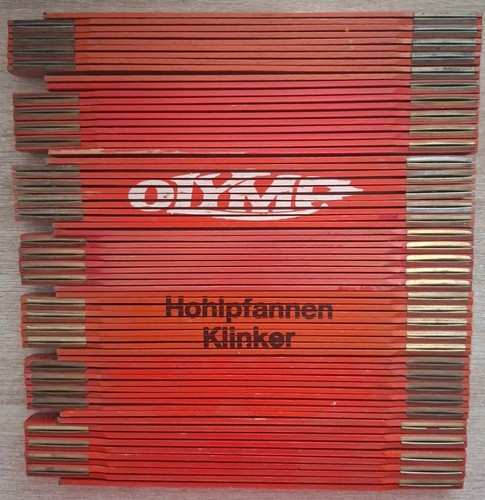 Stück rot zollstock - 7,