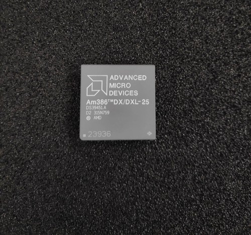 Am386dx dxl amd 386 cpu - am386dx/dxl-25,
