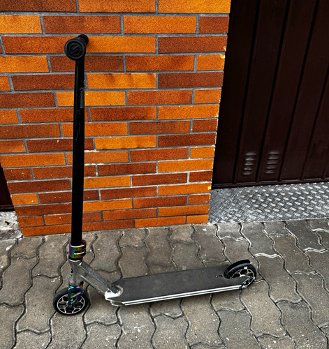 Stunt scooter schwarz silber - stunt, schwarz/silber