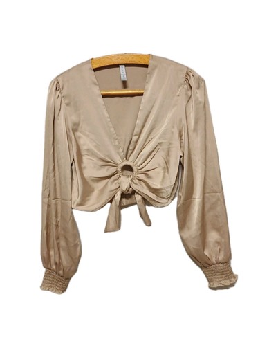 Amisu damen satin bluse - amisu,