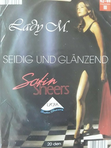 Lady glanzstrumpfhose - m.,