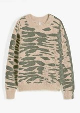 Strickpullover mit Muster Gr