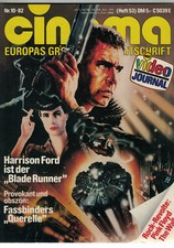Cinema Zeitschrift, Heft Nr. 053, Oktober 10 1982, HARRISON FORD