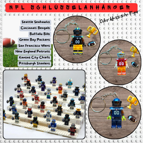 Minifigur schlüsselanhänger - minifigur,