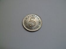 Malaysia 5 Sen, 1981 ## D3-15K