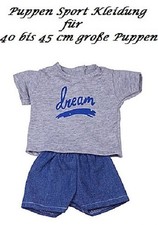 Puppen Kleidung Sport Anzug