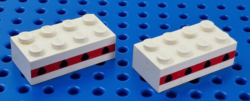 Lego 2er set baustein 2x4 - set,