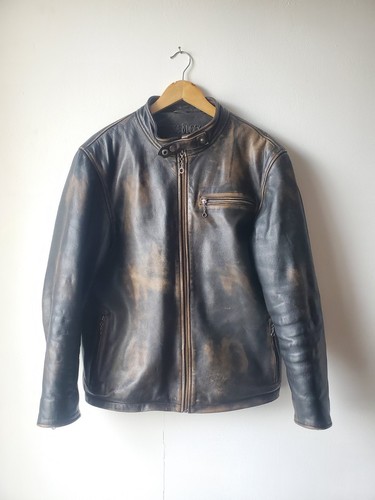 Vielli biker lederjacke - biker,