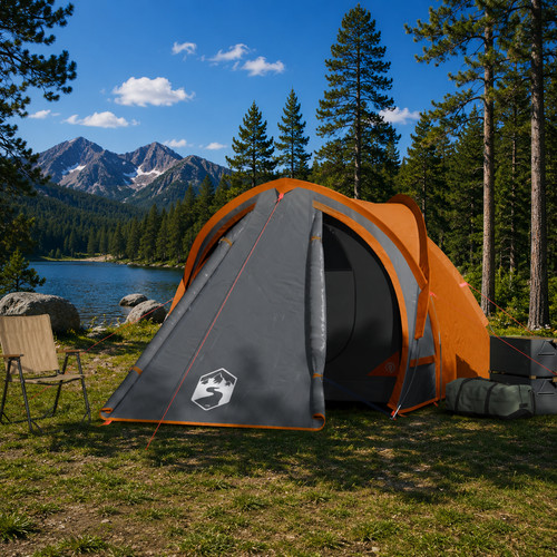Personen camping zelt - 2,