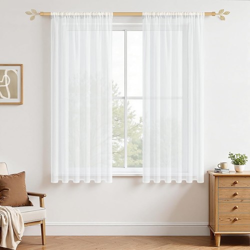 Gardinen weiß wohnzimmer - gardinen,