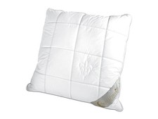 Schlafmond Kopfkissen LILLY BL 80x80 cm beige Daunenkissen Federkissen