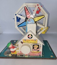 Fisher Price Spieluhr Riesenrad 1966 Funktioniert Retro Vintage