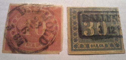 Preussen 21 gestempelt - preussen,