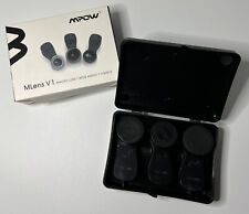 3 Objektiv - Linsen für die Handykamera, 0.36X WIDE ANGLE, 180° Fisheye, 20X Mac