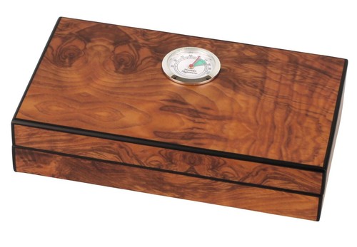 Humidor mini wurzelholzdekor - humidor,