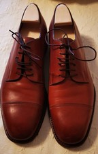 Pollini italienische Herrenschnürschuhe Leder in braun