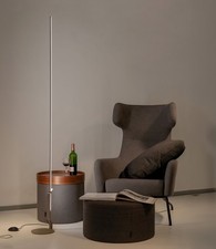 LichtRaumFunktion LightPin Floor Stehleuchte Struktur Goldbronze mit Fußdimmer K