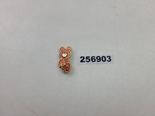 Anstecker Bär Olympia Maskottchen 1980 Metall Emaille Teddy Schmuck #256903