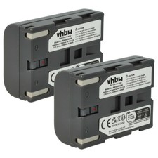 2x Akku für Samsung P-D80 SC-D130 SC-D180 SC-D190 SC-D20 SC-D21 SC-D23 600mAh