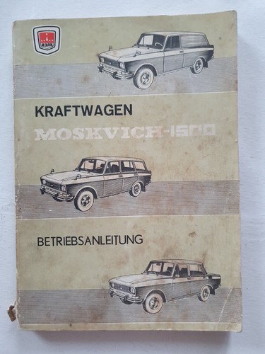Kraftwagen moskvich 1500 - moskvich,