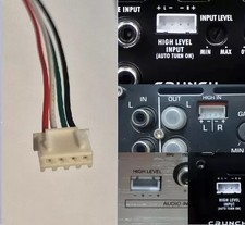 High In Kabel für Endstufe, Verstärker, Hi level in, Hi-input