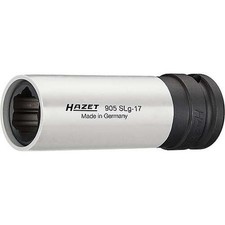 HAZET 905SLG-17 Kraft-Steckschlüsseleinsatz 17 mm, lang, MB Hybridprofil