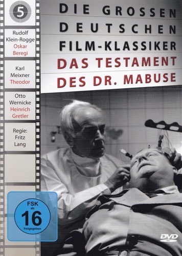 Das testament des mabuse - dr.,